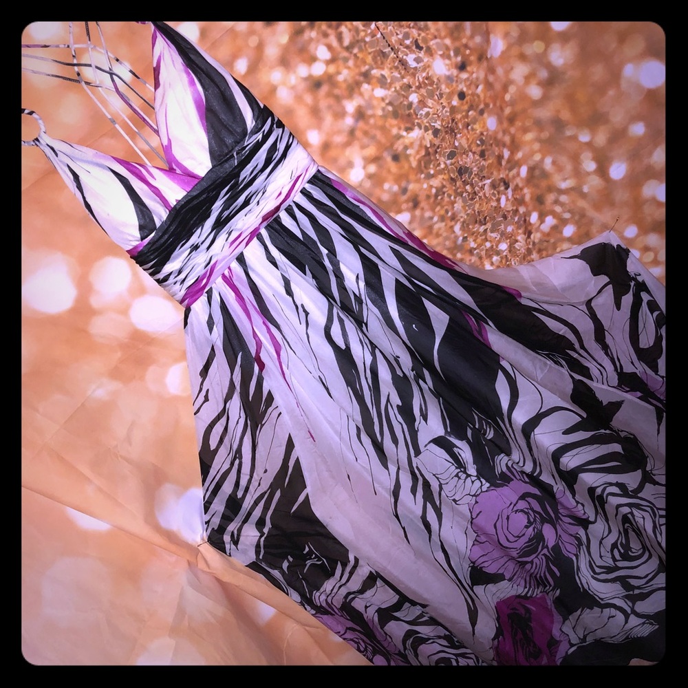 Beautiful long silky maxi dress